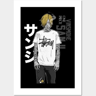 SANJI ONE PIECE Posters and Art